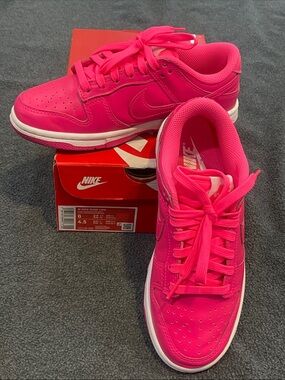 Nike Women’s Dunk Low Sneakers - Hot Pink